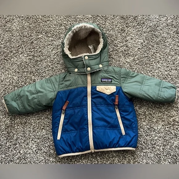 Patagonia Baby Reversible Tribbles Hoody - Picture 2 of 4